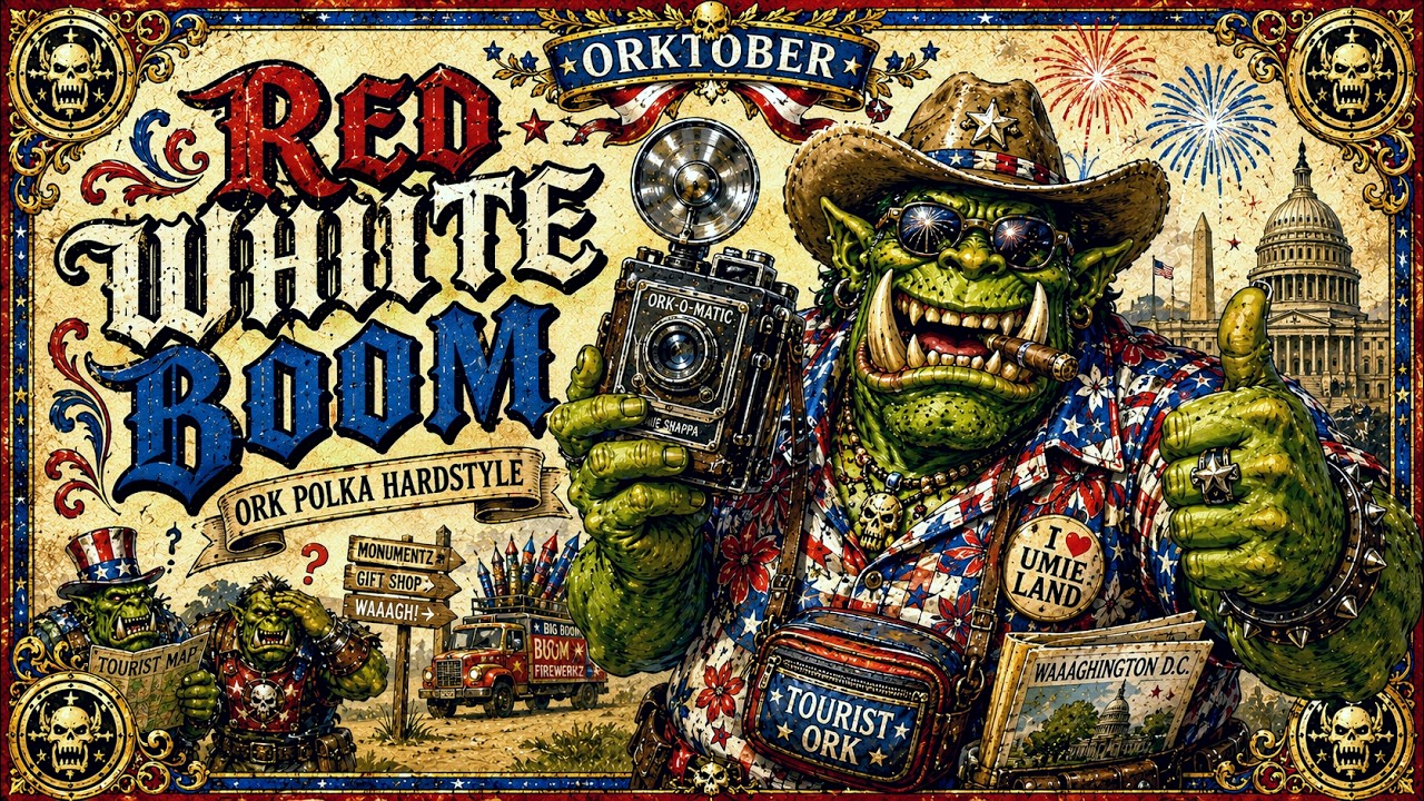 Orktober &ndash; Red White Boom | Ork Polka Hardstyle | Warhammer 40K Inspired Music