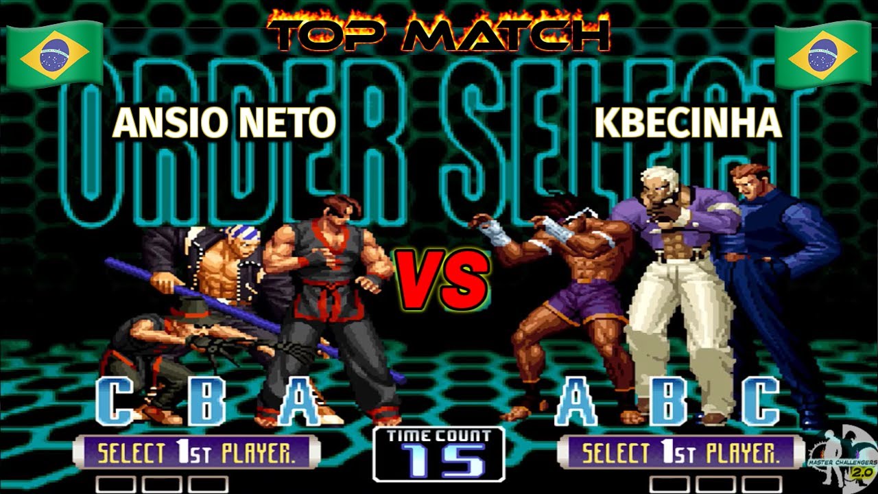 ANSIO NETO vs KBECINHA FT10 GRAN BATALLA  KOF 2002