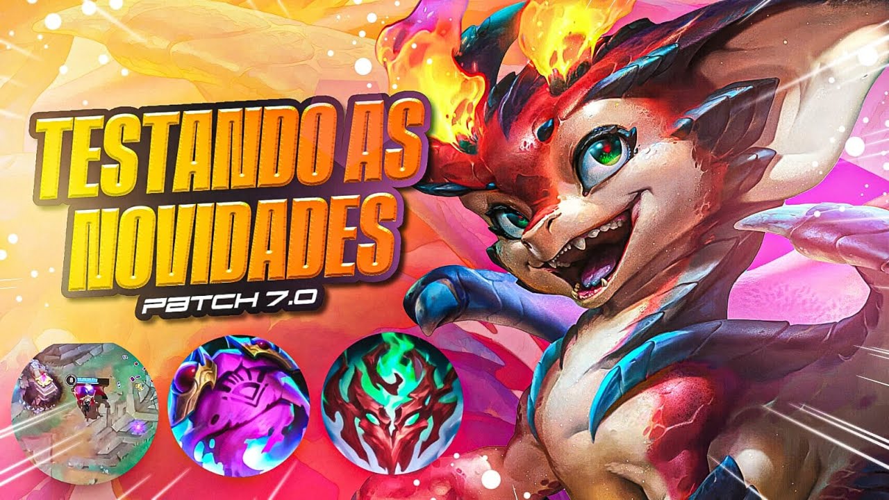 TESTEI TODAS AS MUDANÇAS DO PATCH 7.0!! O META VAI MUDAR COMPLETAMENTE!?- LoL Wild Rift