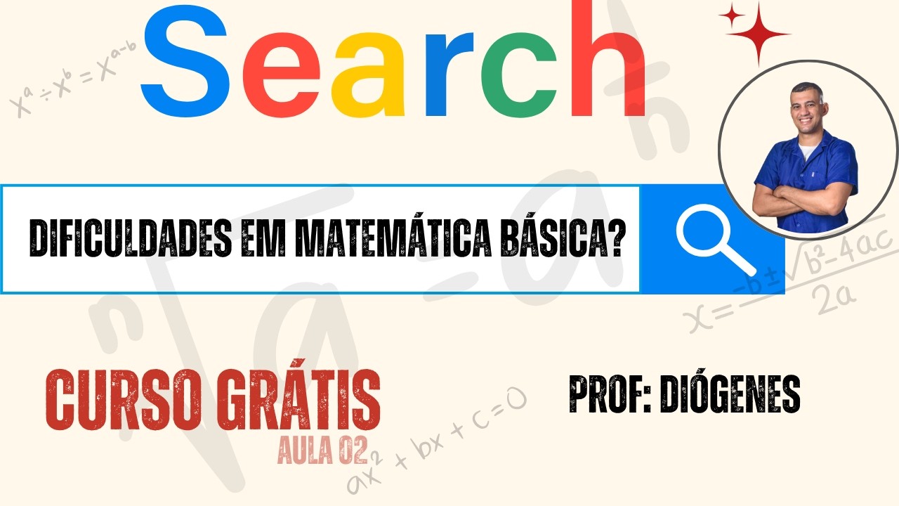 Destrave na matemática básica - parte 1