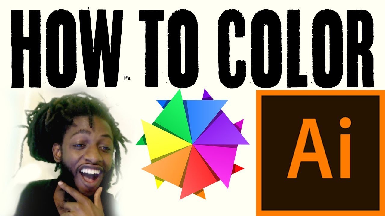 КАК РАСКРАШИВАТЬ — Учебное пособие | Adobe Illustrator