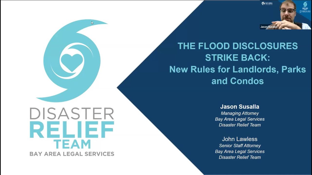The Flood Disclosures Strike Back: New Rules for Landlords, Mobile Home Parks, and Condos