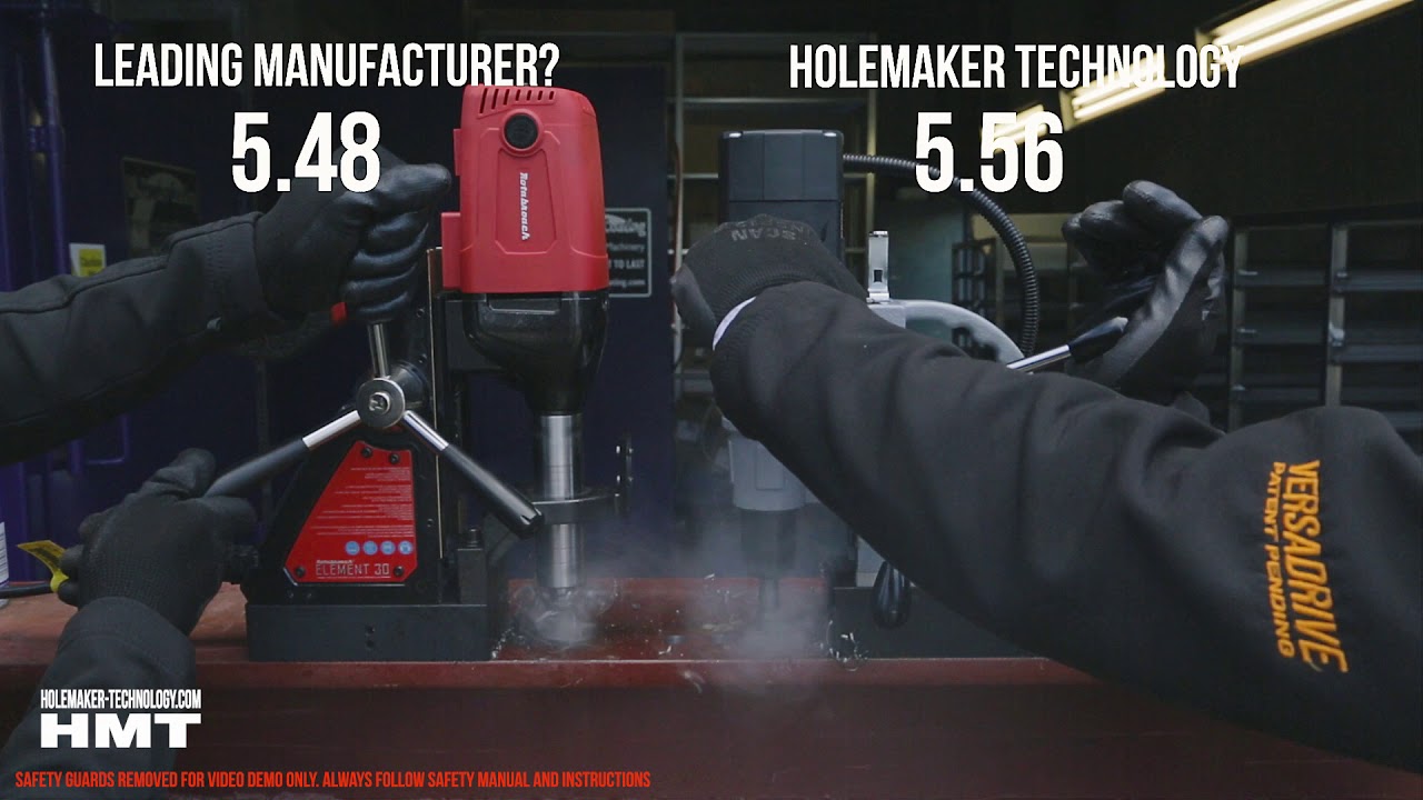 HMT CarbideMax&reg; Annular Cutters VS Rotabroach - head-to-head