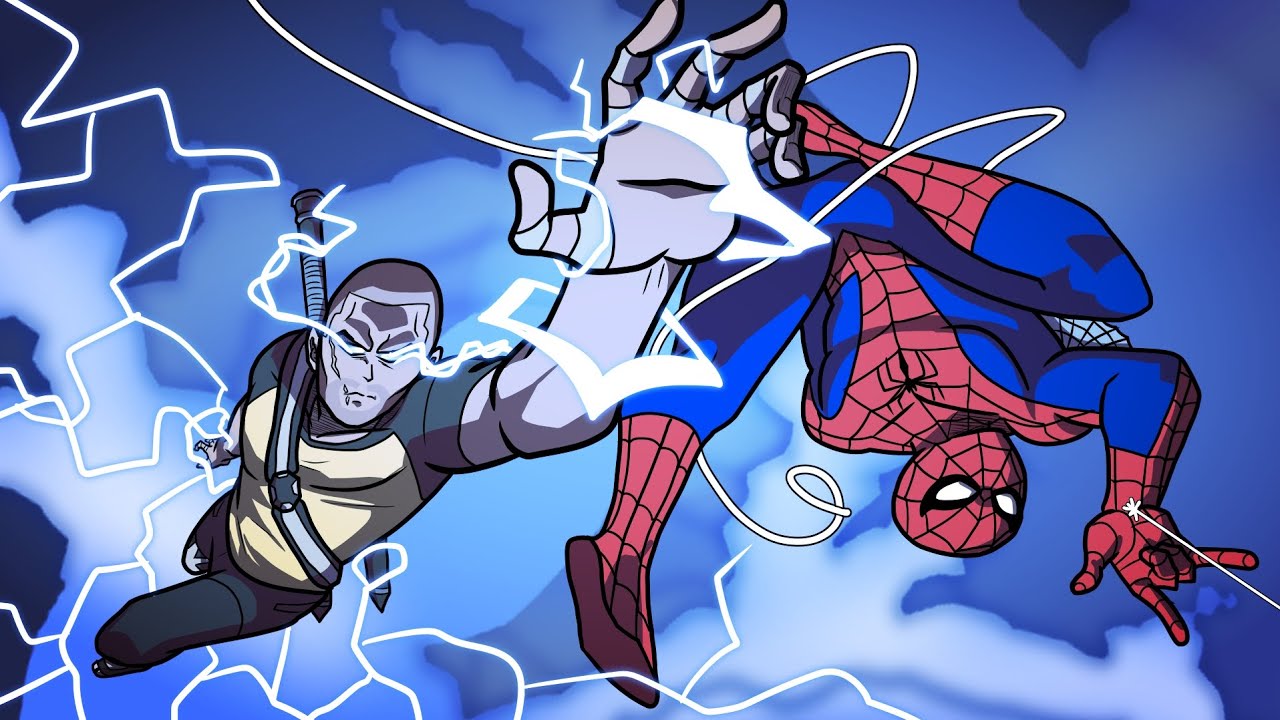 Spider-Man meets Cole Macgrath(Infamous X Marvel Comics crossover)