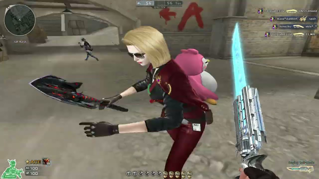 CROSSFIRE: Raging Bull-Gun Knife FFA (melee mode)