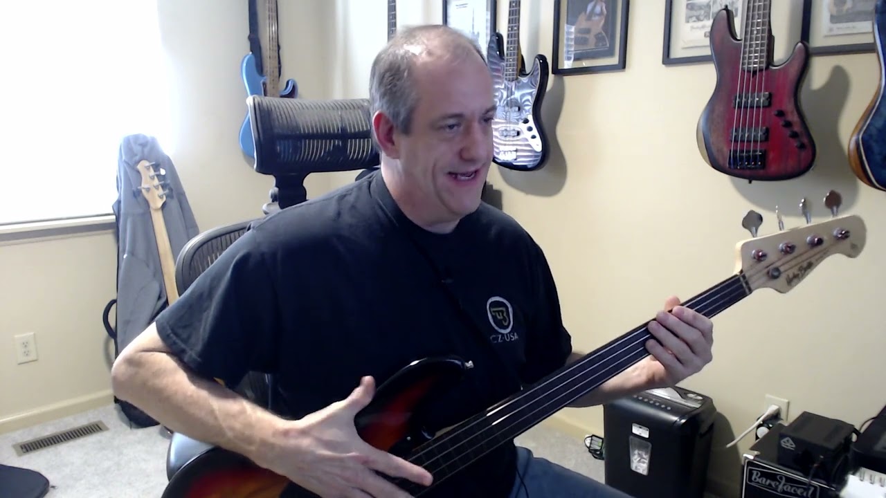 Chad's Bass Reviews   Part 4   Harley Benton JB 75FL