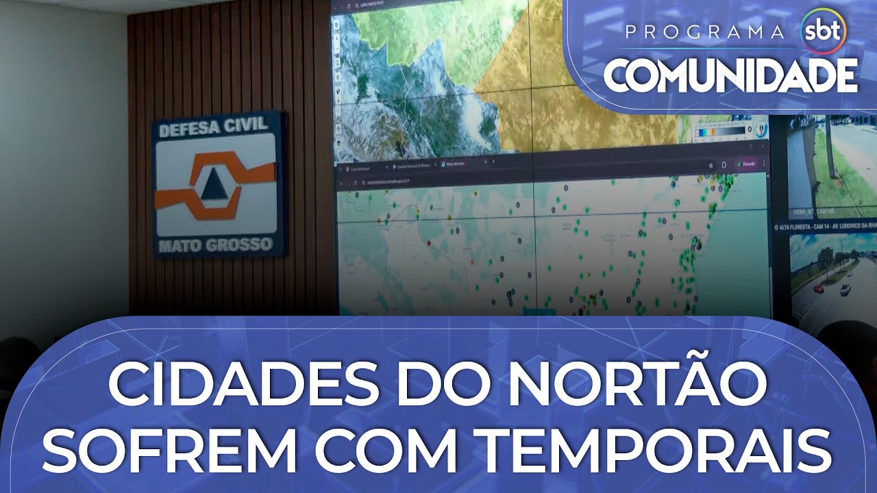 Chuvas intensas em MT: Cidades do nortão sofrem com temporais