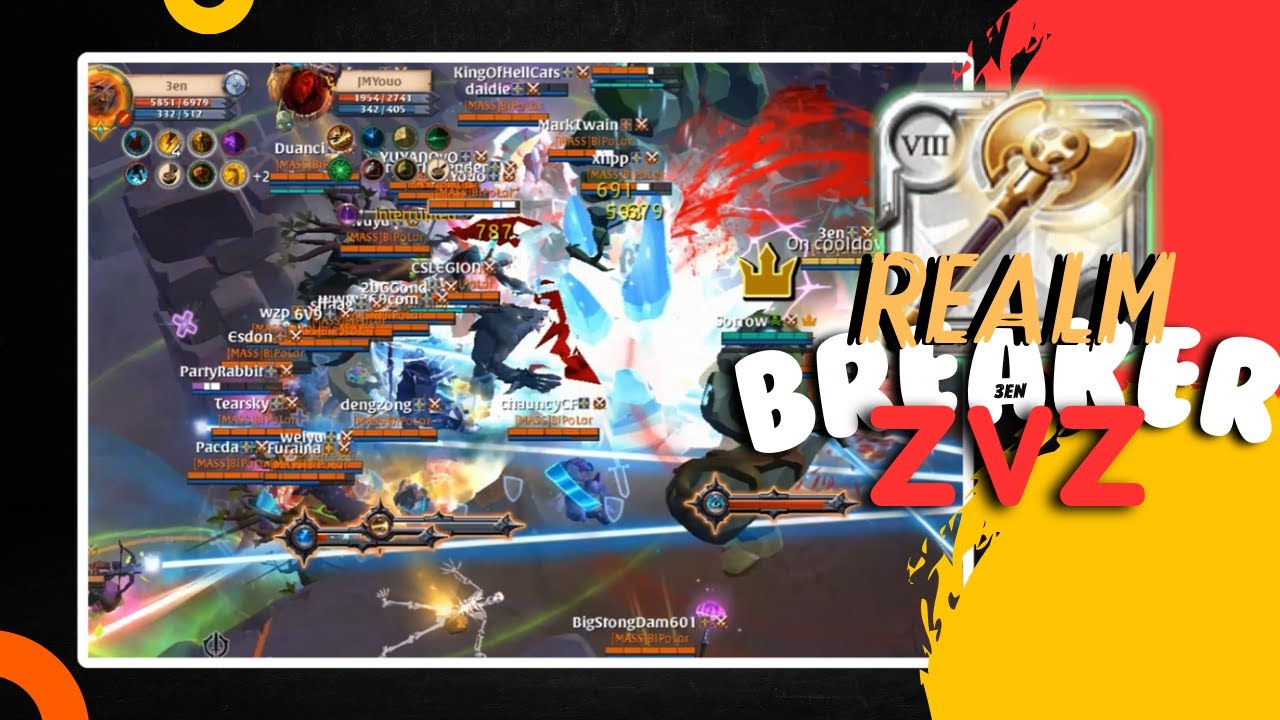 RealmBreaker - ZvZ - Albion Online - Clips