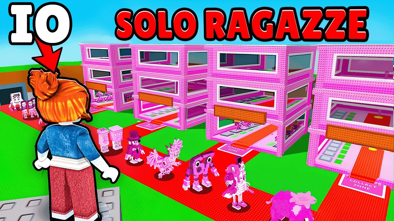 Mi sono INFILTRATO in un SERVER PER SOLO RAGAZZE su STEAL A BRAINROT!