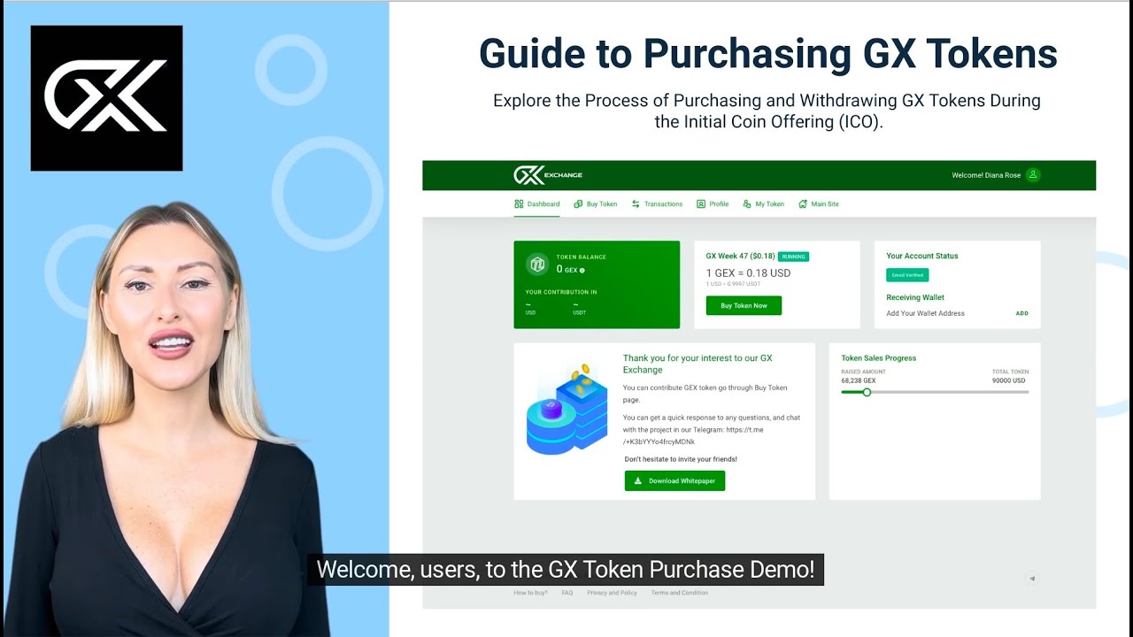 GX ICO PURCHASE DEMO