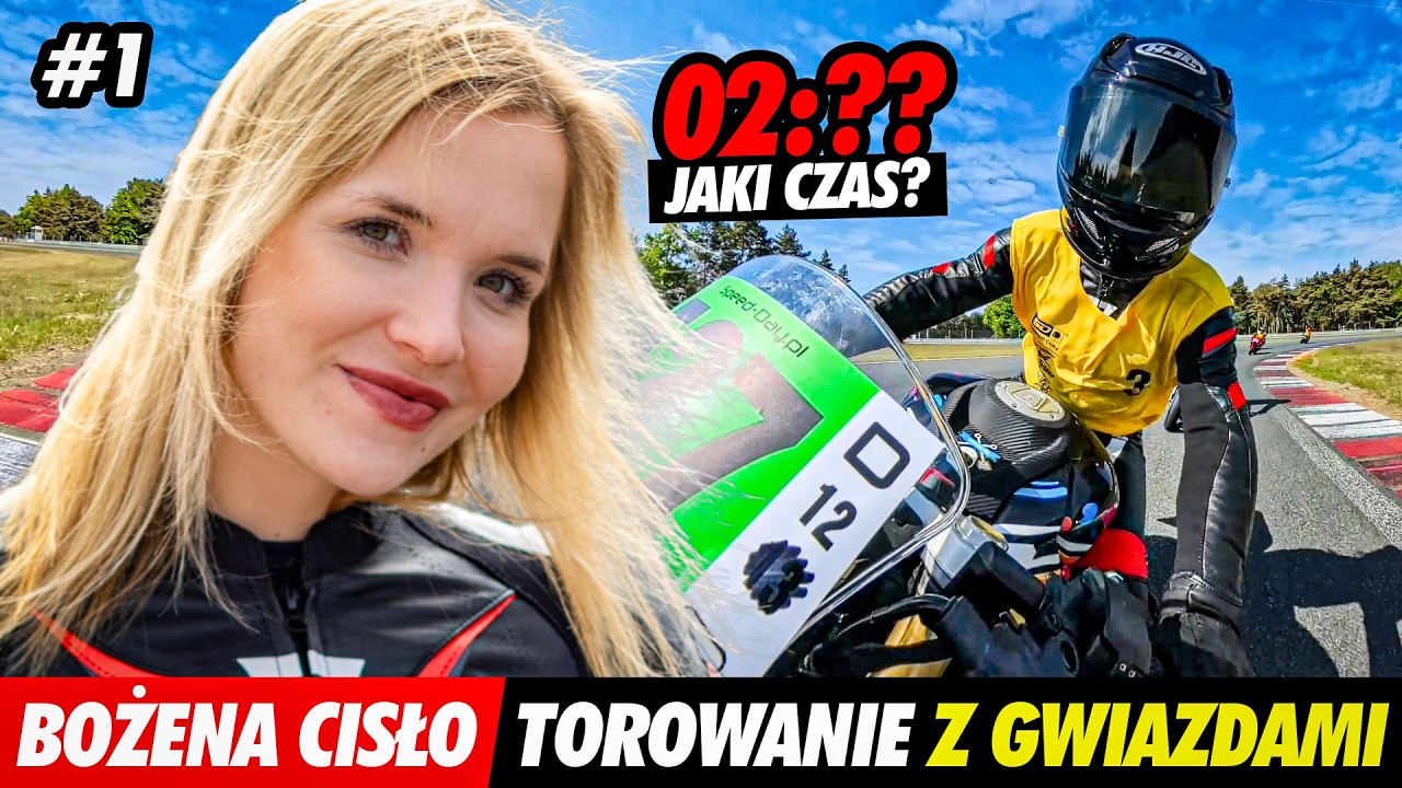 Gwiazdy na Torze - Bożena Cisło próbuje sportowej jazdy!