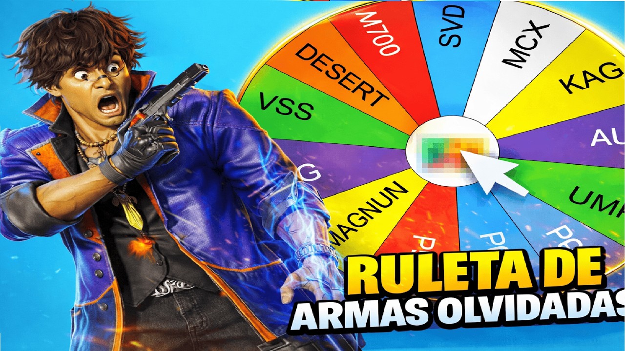 Si la RULETA lo elige, tengo que usarlo | Blood Strike