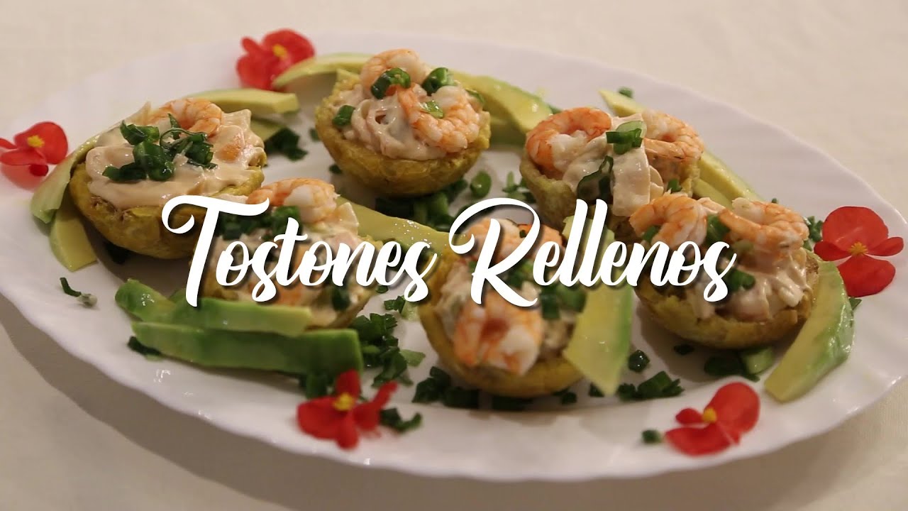Receta Tostones Rellenos Cubanos 😋 * ¿Me Darás Un Like? * - LA COCINITA DE MAMA FELA
