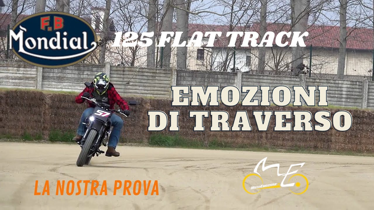 Mondial 125 Flat Track. La nostra prova: emozioni di traverso!