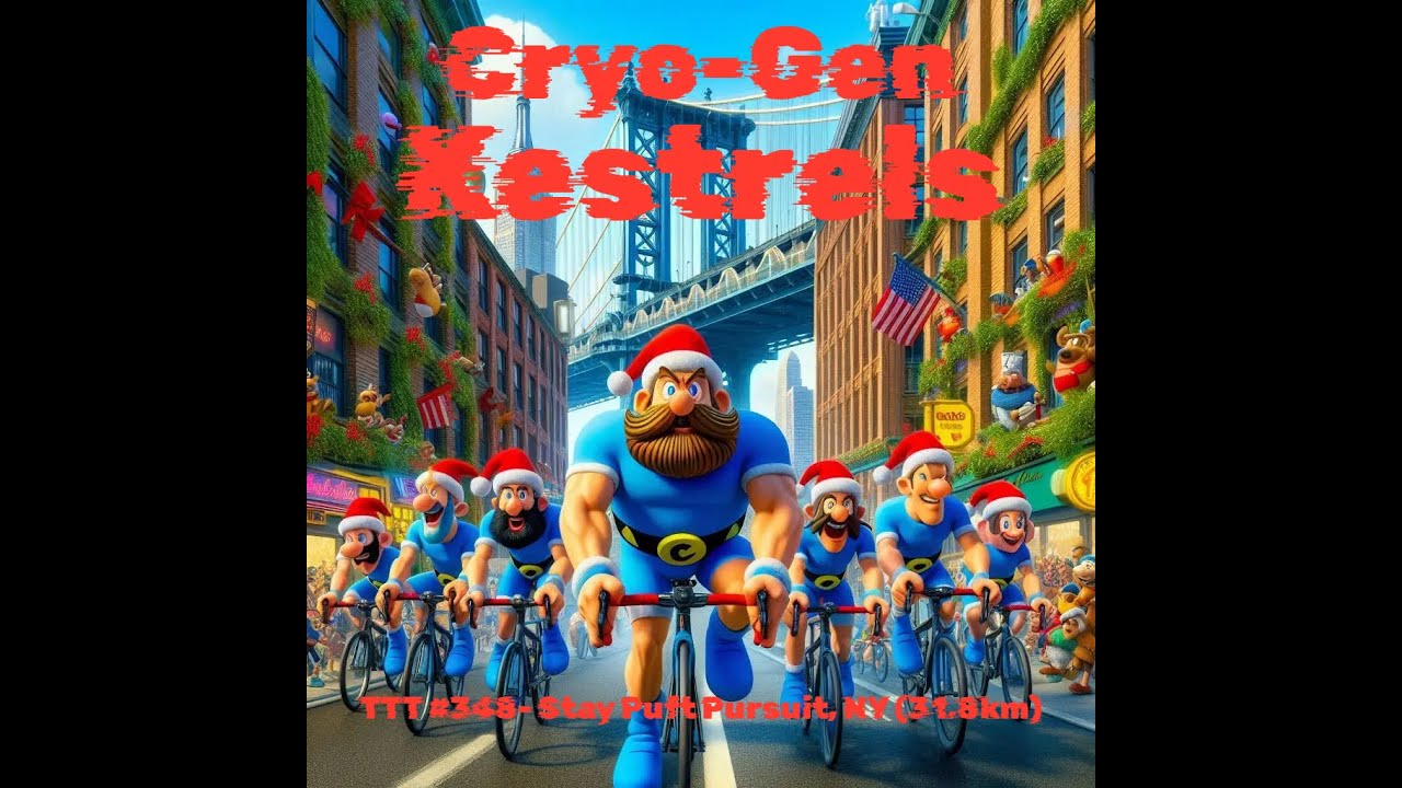 WTRL TTT# 349 - Zone 8: Cryo-Gen Kestrels (Frappe) - Stay Puft Pursuit (31.8km)