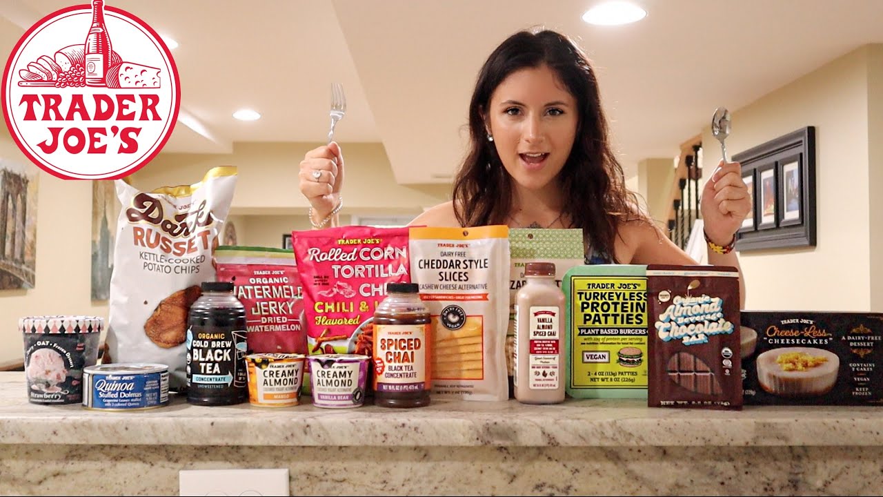 Trader Joe&rsquo;s NEW ITEMS TASTE TEST | Vegan