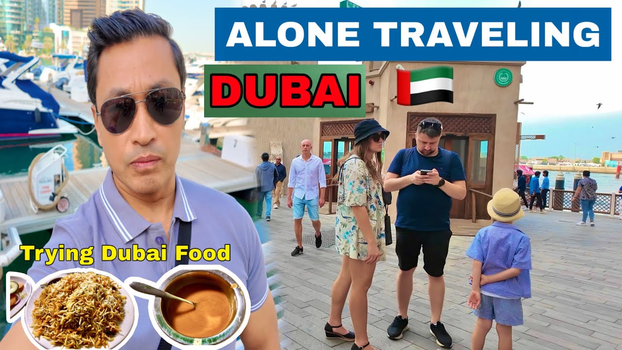 Alone Traveling in Dubai at Winter 🇦🇪 Lifestyle Food Vlog