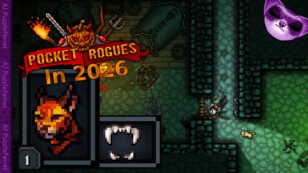 Наш первый питомец! - Pocket Rogues в 2026 году, эпизод 10