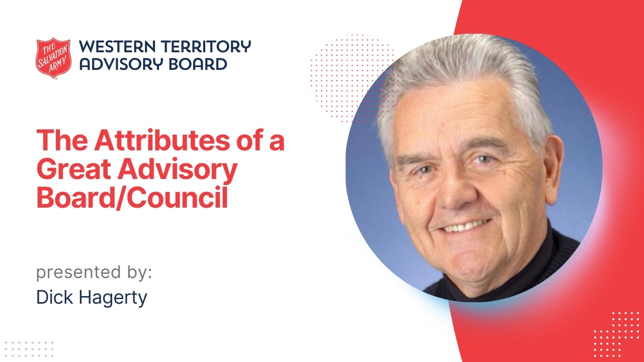 2026 AO Seminar - The Attributes of a Great Advisory Board/Council