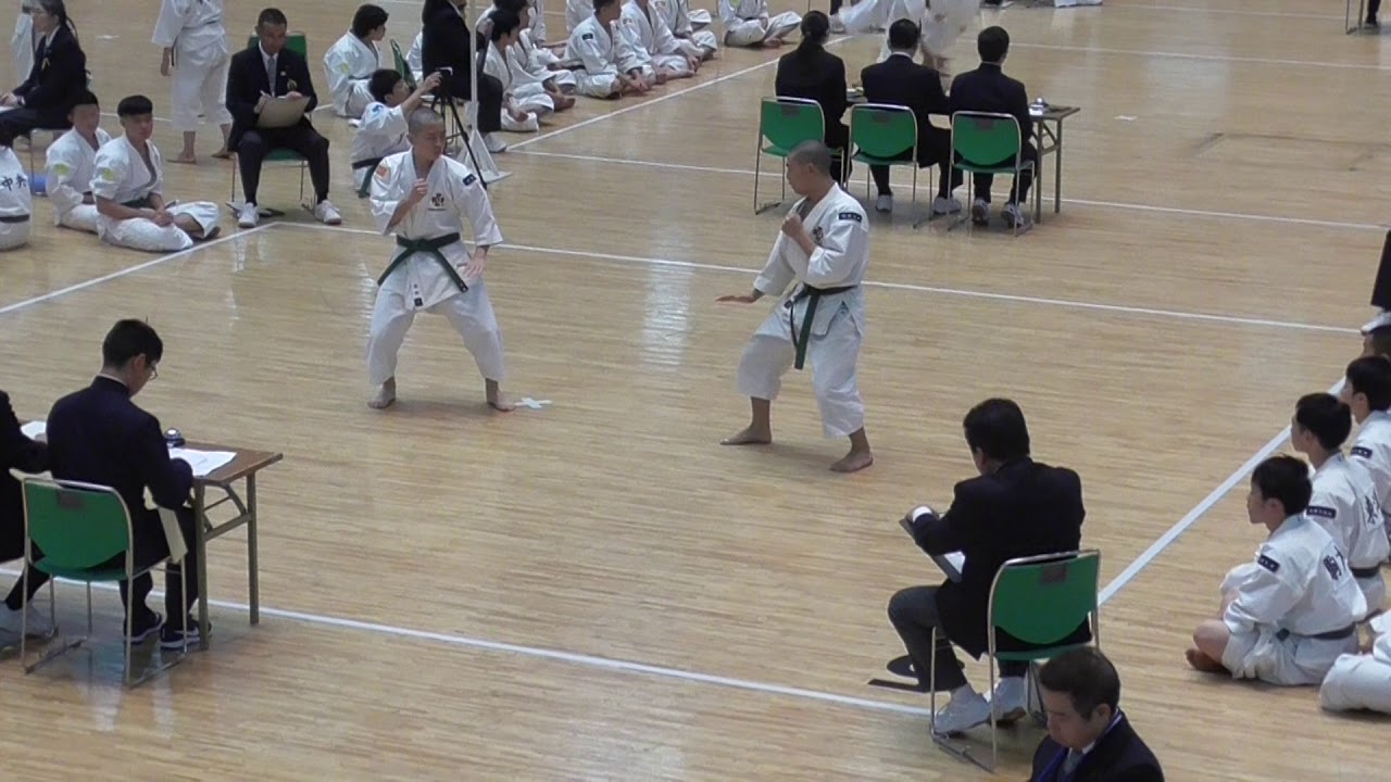 18全日 男子白緑 本選 明治 長田・永井 1位