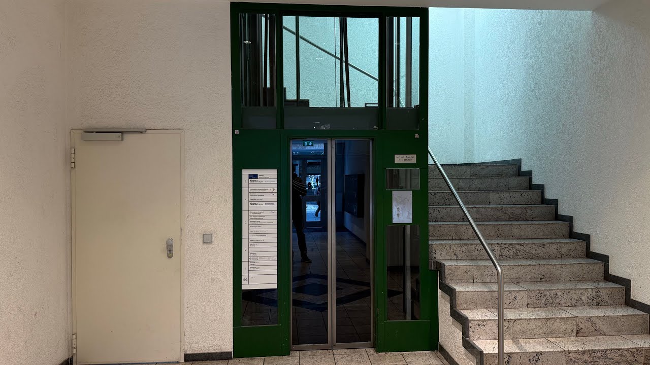 Haushahn Glasaufzug mod. (Stuttgart) Königstraße 2