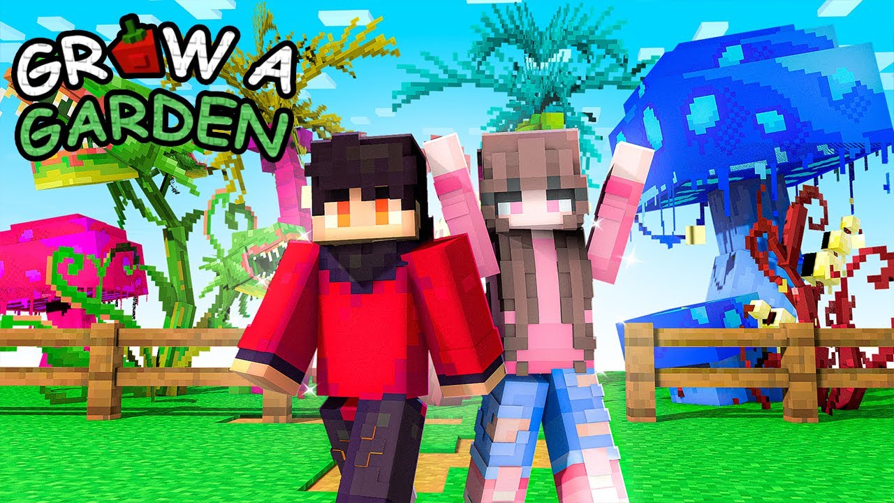 We Played Grow a Garden in Minecraft