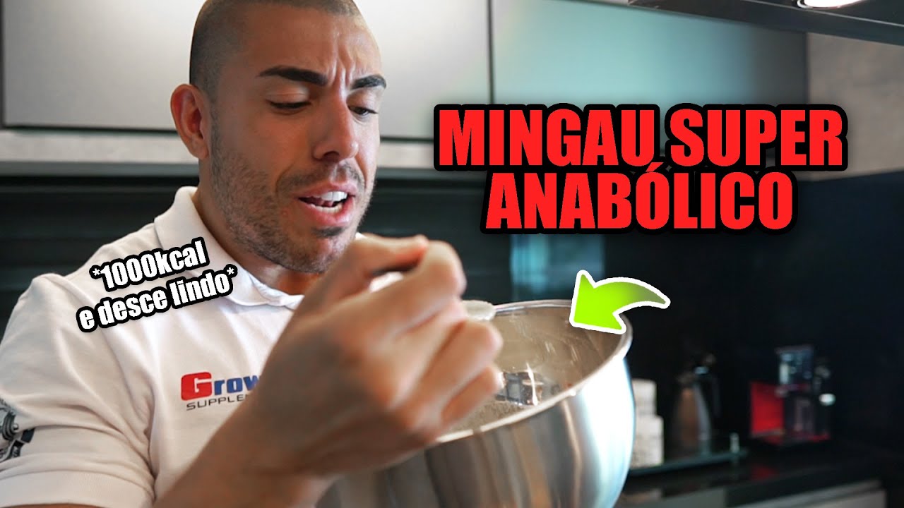 Mingau para ganhar massa muscular *mais anabólico do mundo*