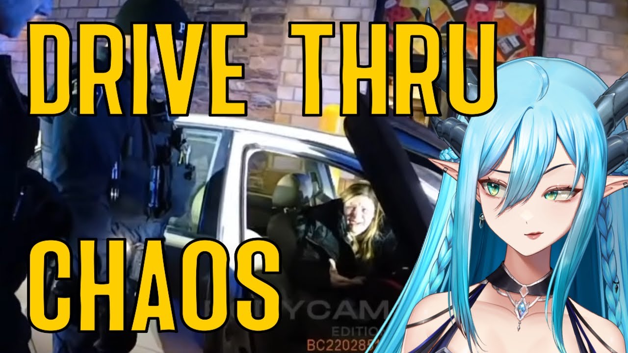 They're holding up the drive thru!