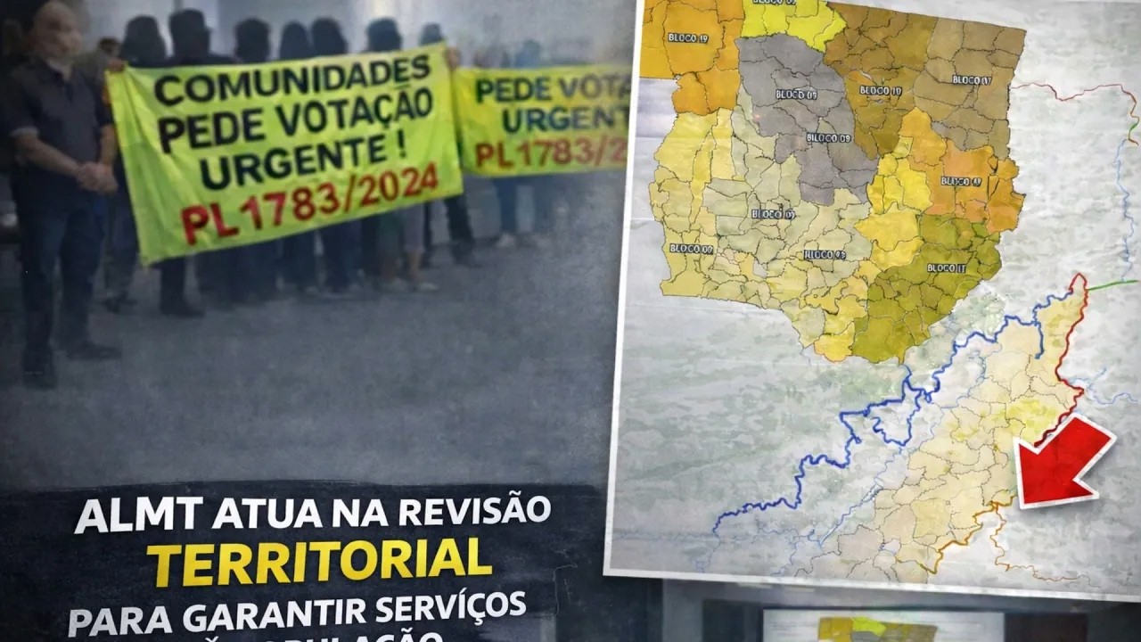 Mudança no Mapa de MT: ALMT atua na revisão territorial para garantir serviços à população