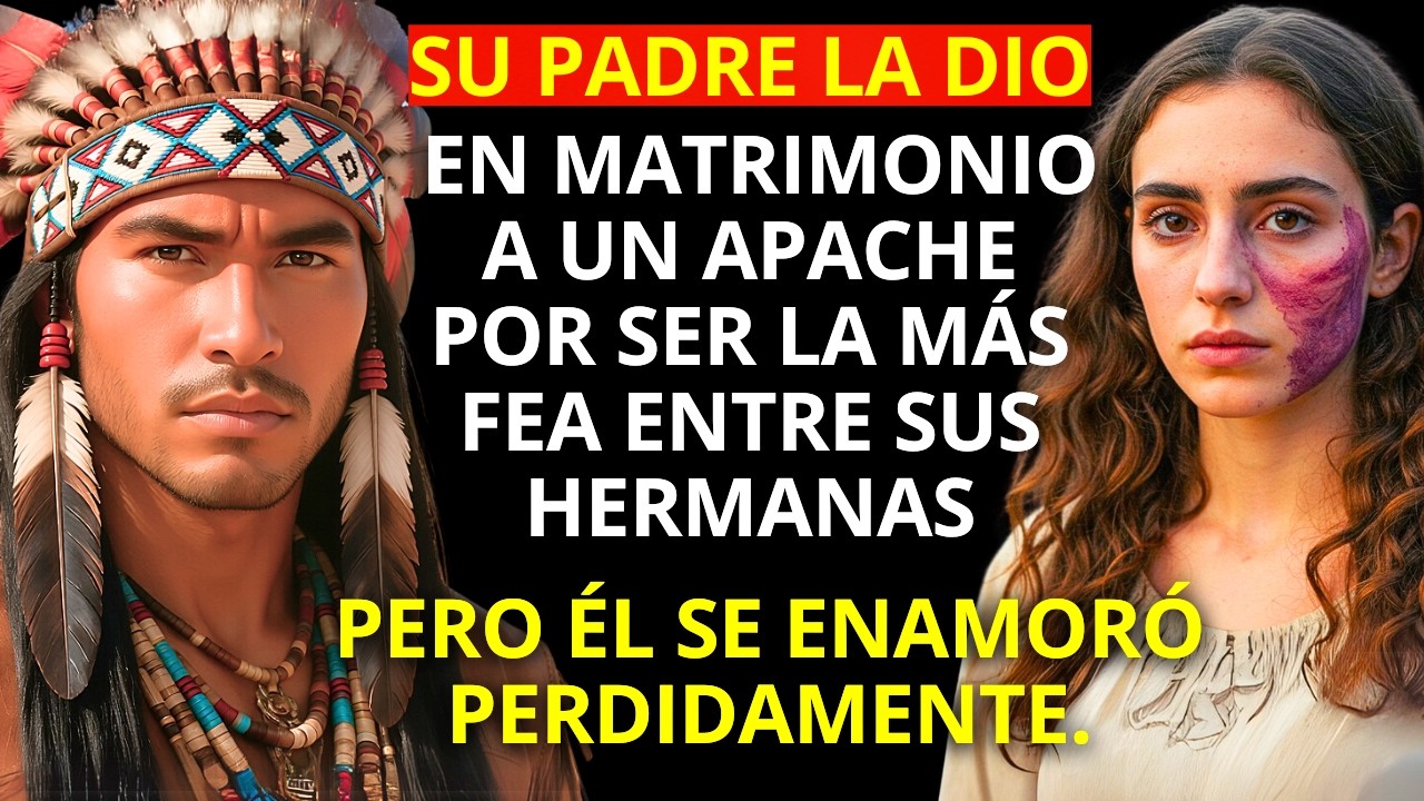 su padre la dio en MATRIMONIO a un APACHE por ser la más FEA,  pero él se ENAMORÓ PERDIDAMENTE