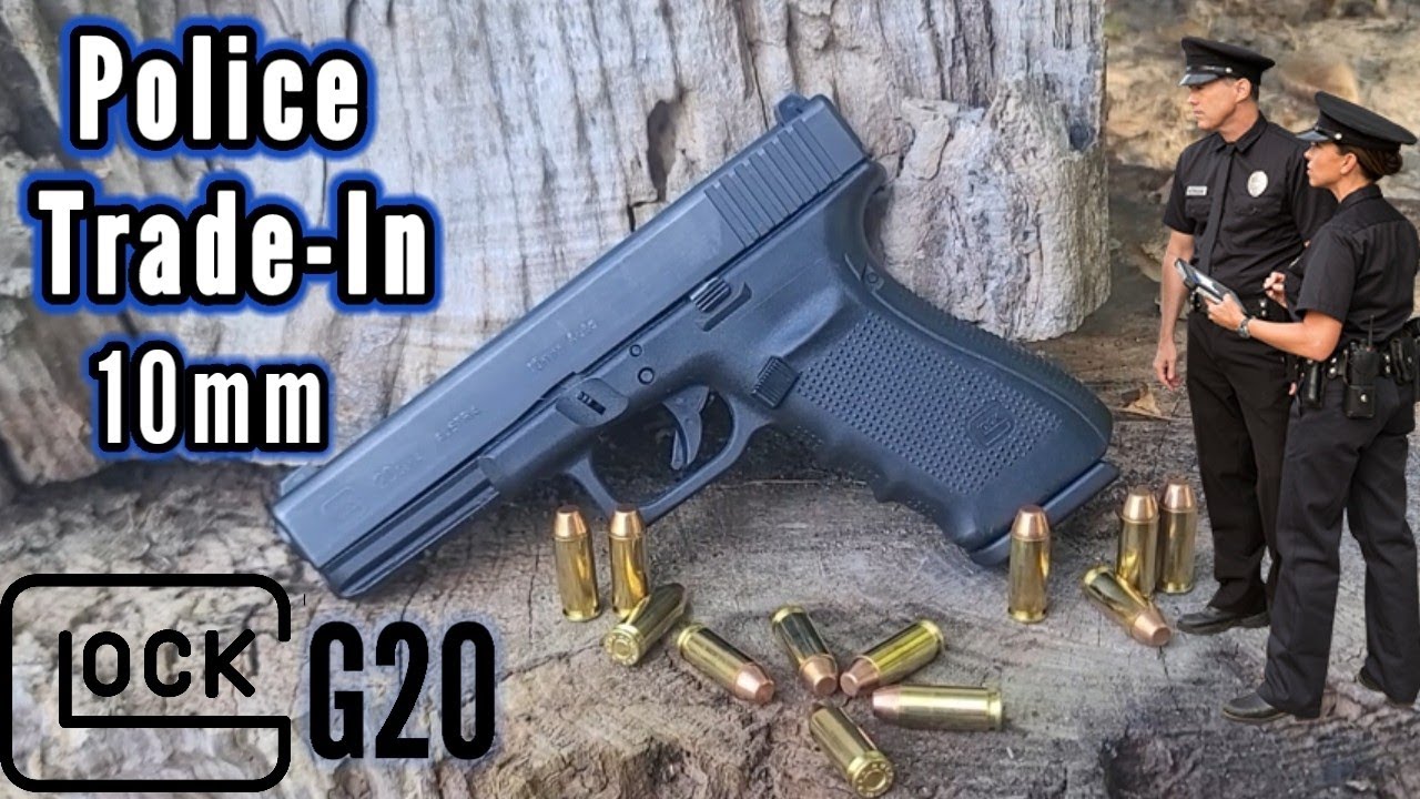 Glock 20 Police Trade-In 10MM 🔵 РЕДКАЯ НАХОДКА😃