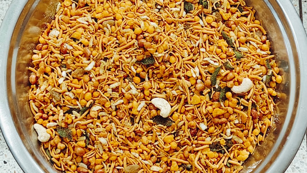 मार्केट जैसी मिक्स नमकीन बनाने का सबसे आसान तरीका |Mixture Namkeen Recipe/Mix Namkeen/Namkeen Recipe