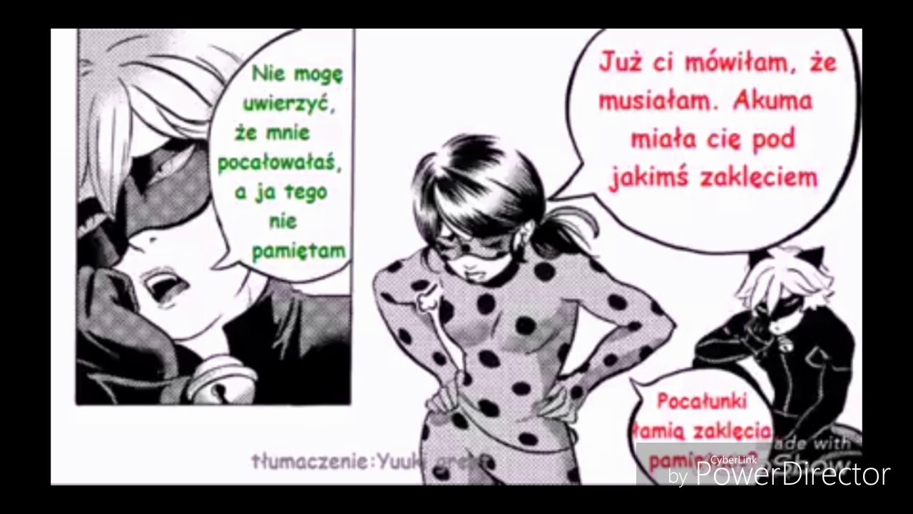 Miraculum komiksy - prawdziwy pocałunek