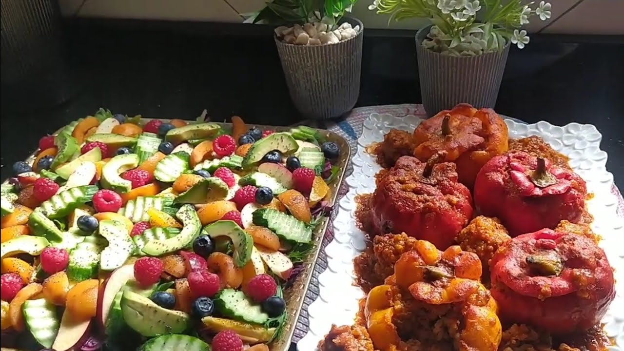 محتارة شنو توجدي للغداء هانا يالآلة اقتراح 🫑🍅خطير سهل ولاهم بنين انا متأكد غيعجبك غيولي معتد عنك