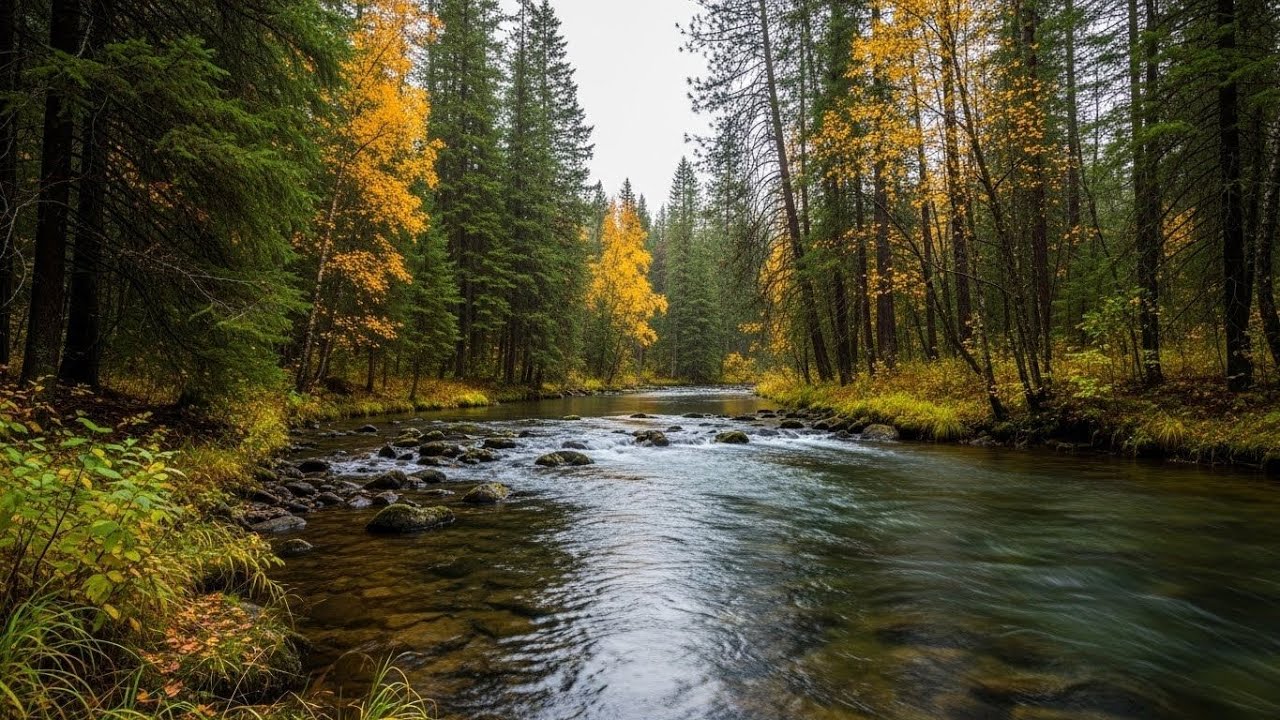 Serene River Water 🌿 Gentle Flowing Ambience for Sleep, Calm, and Meditation #285