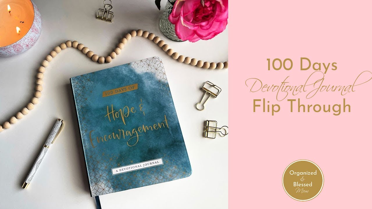 100 Days of Hope & Encouragement Devotional Journal | Full Flip Through | DaySpring