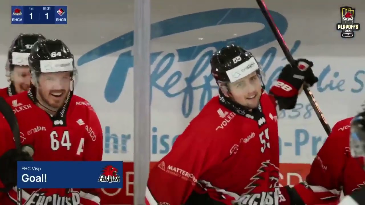 Playoff 1/4-Final: EHC Visp - EHC Basel (Spiel 6)