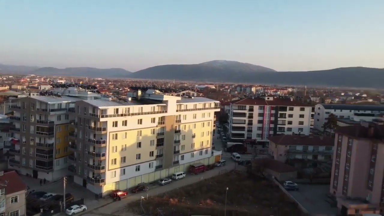 Isparta Şarkikaraağaç drone görüntüleri
