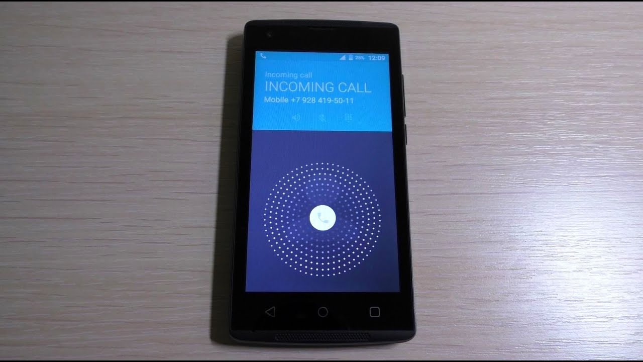 HAIER Tele2 Midi 2.0 Incoming Call