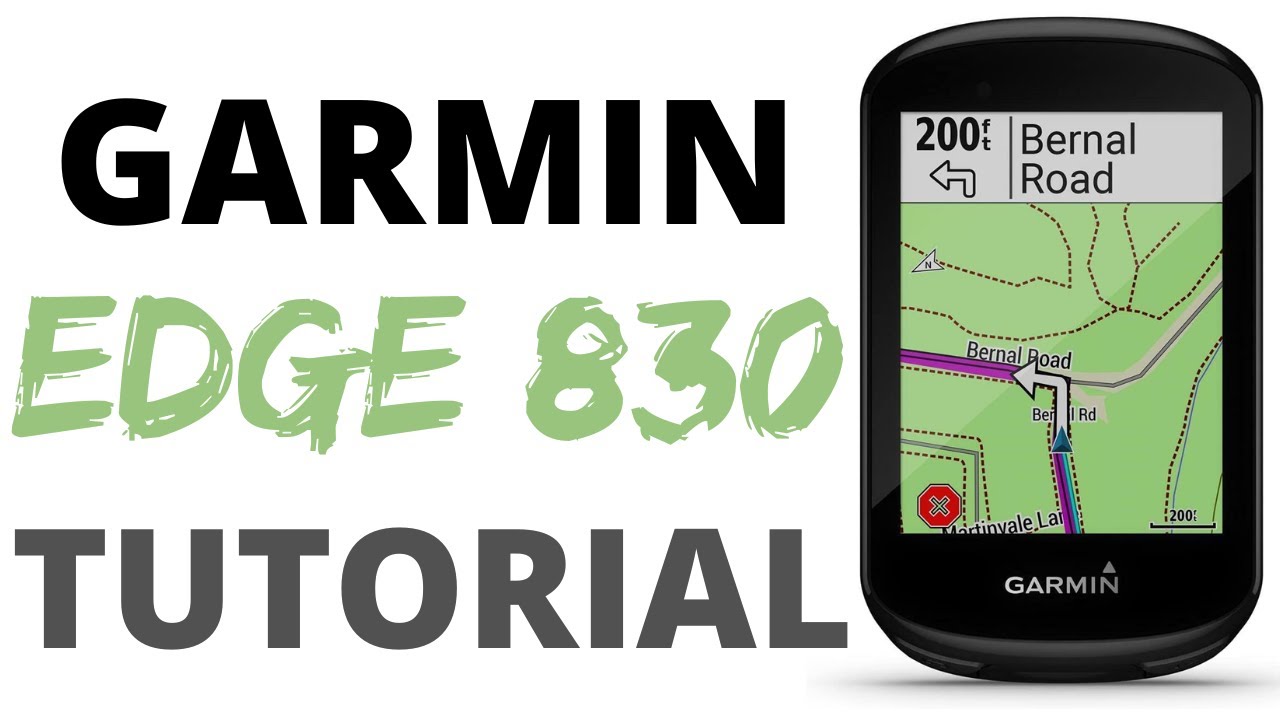 Tutorial y Manual Ciclocomputador GARMIN EDGE 830 en español