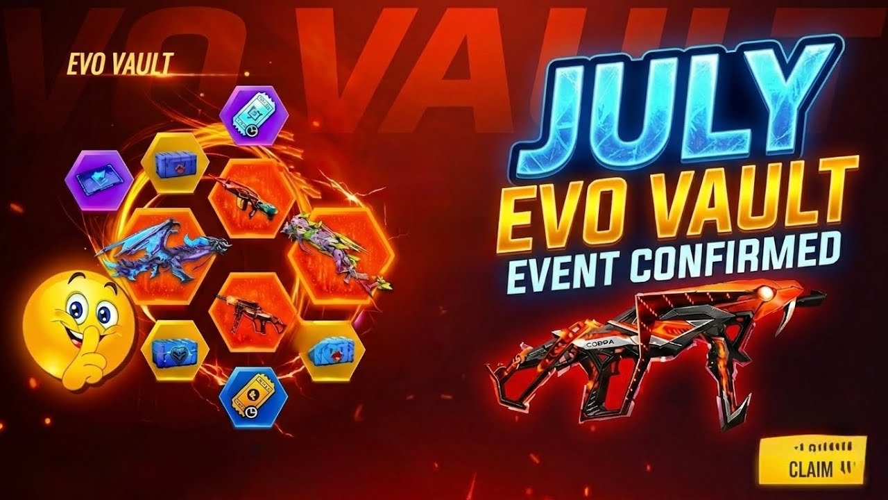 Next Evo Vault Event | Next Evo Vault Event July 2026 | July Evo Vault 2026 | 2 July Evo Vault Event