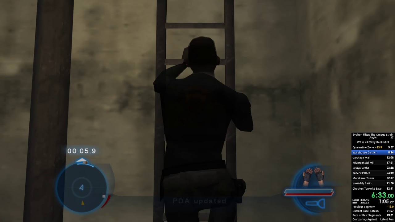 Siphon Filter: The Omega Strain Speedrun | Any% | 48:32 (World Record)