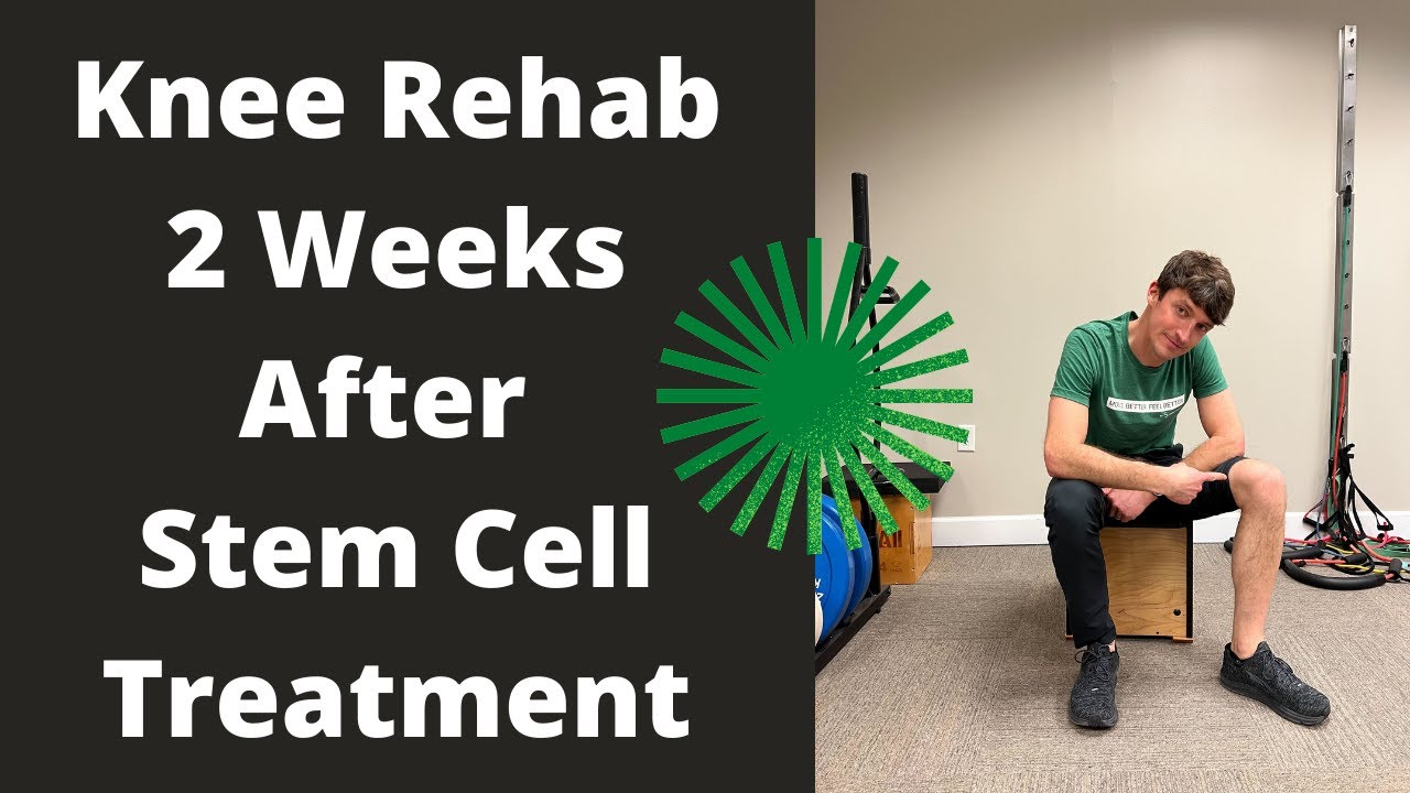 Knee Rehab 2 Weeks after Stem Cell Treatment