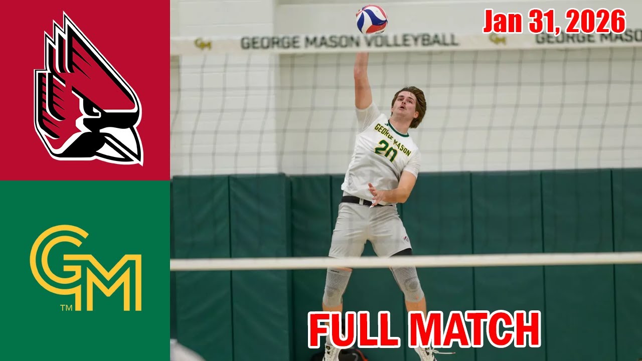 Ball State vs George Mason [TODAY] FULL GAME | NCAA Men's Volleyball 2026 - Jan 31, 2026
