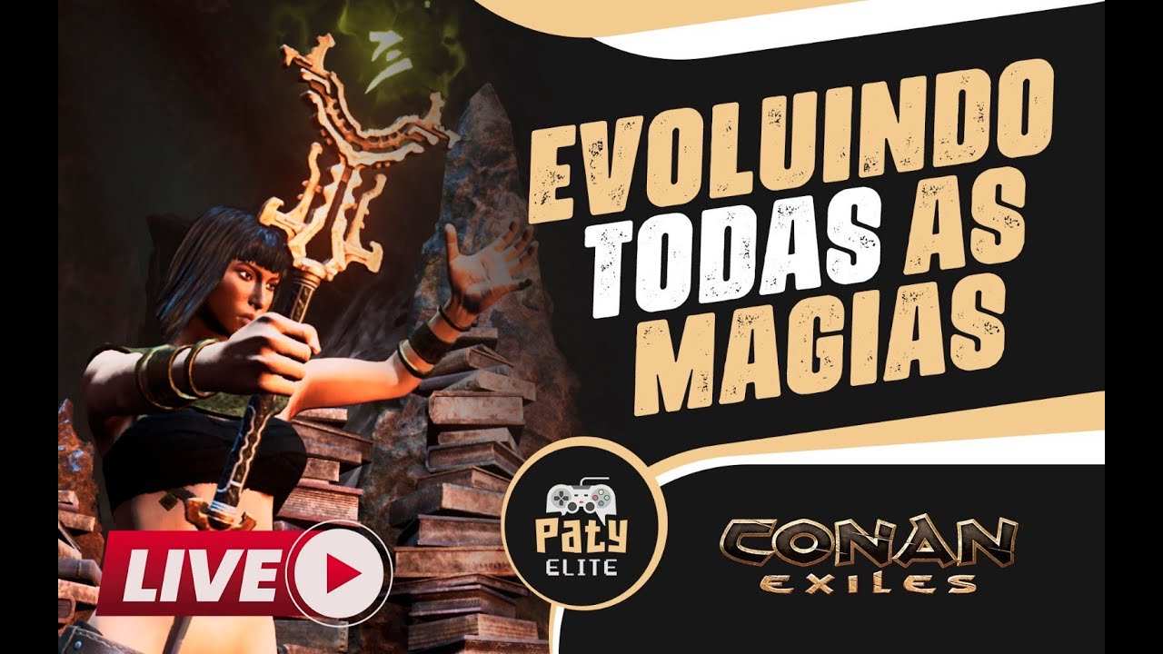 EVOLUINDO AS MAGIAS DESDE O INÍCIO #CONANEXILES #conan-19ef366