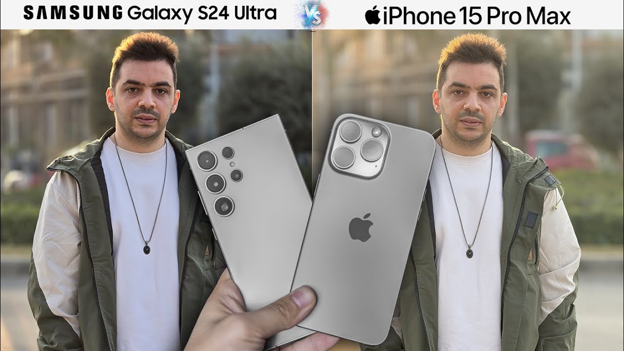 تحدي الكاميرات الاقوي في العالم | iPhone 15 Pro Max Vs Samsung S24 Ultra
