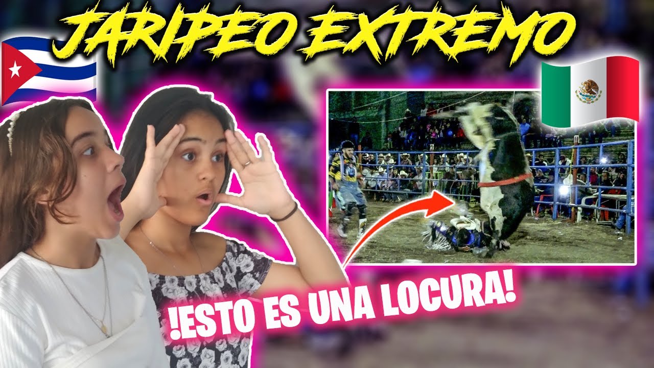 CUBANAS REACCIONAN a JARIPEO EXTREMO **POR PRIMERA VEZ**