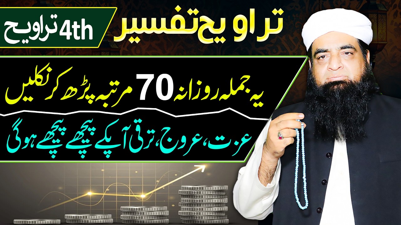 Rozana 70 Martaba Parh Lain | Izzat, Shohrat Aur Kamyabi Ka Powerful Wazifa | Taraweeh Tafseer