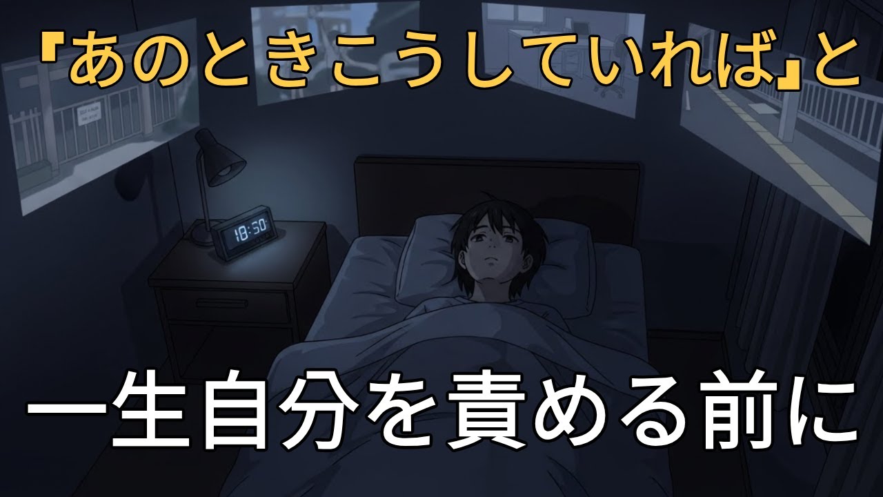 取り返せない選択を思い出して眠れない夜へ――「あのときこうしていれば」の業の話