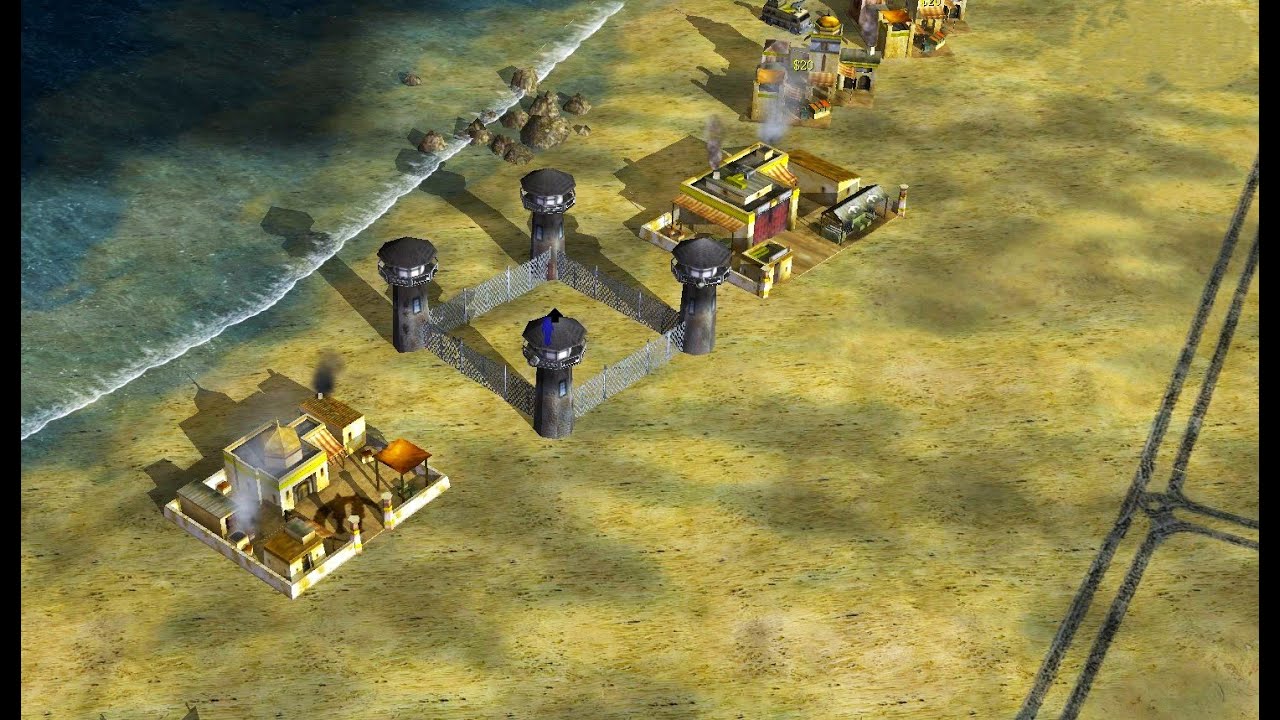 GLA with Dr.Thrax Facing the US-Chinese Coalition For Europe Domination |C&C Generals ZH Mission Map